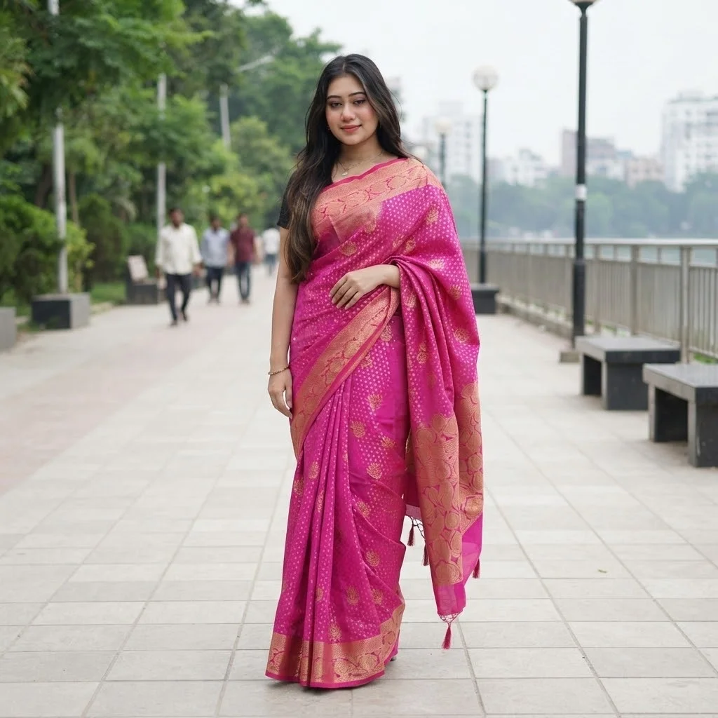 কাতান বেনারসি শাড়ি