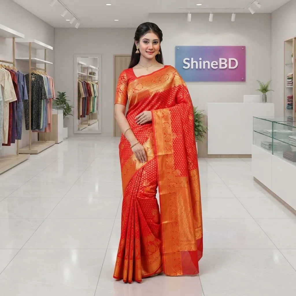 কাতান বেনারসি শাড়ি
