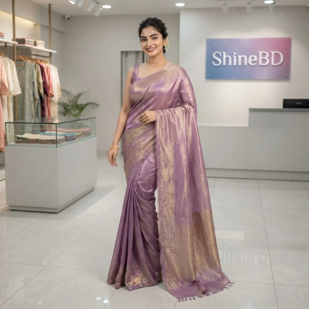 Indian Fendi/simar Silk Saree