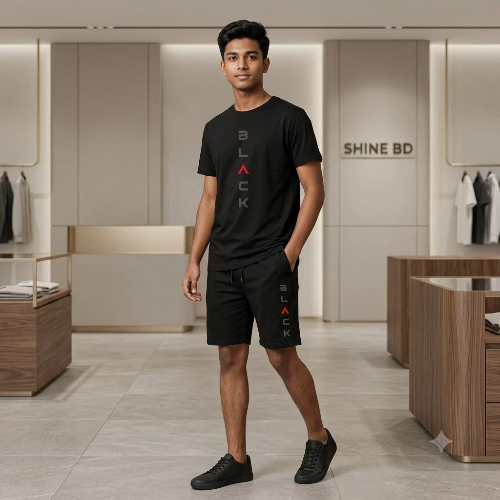 Mash T-Shirt and Short Pant Set