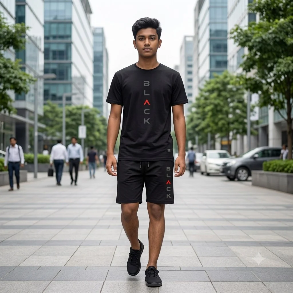 Mash T-Shirt and Short Pant Set
