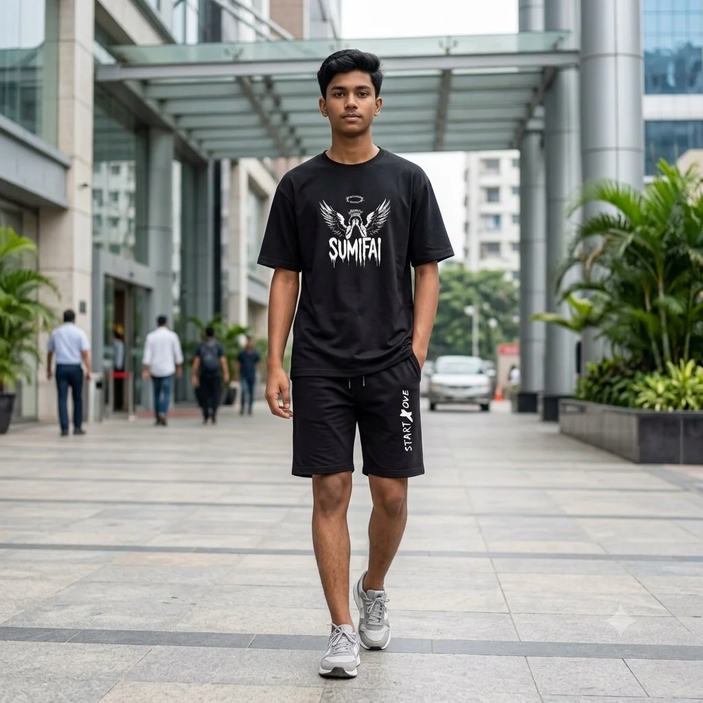 Mash T-Shirt and Short Pant Set