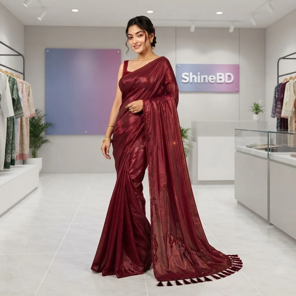 Indian Fendi/simar Silk Saree