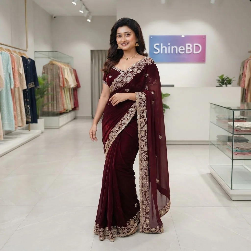Indian Fendi Silk Saree Collection
