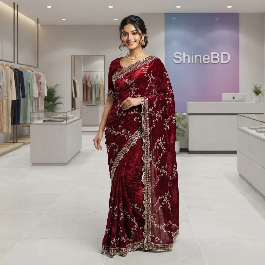 Indian Fendi Silk Saree Collection