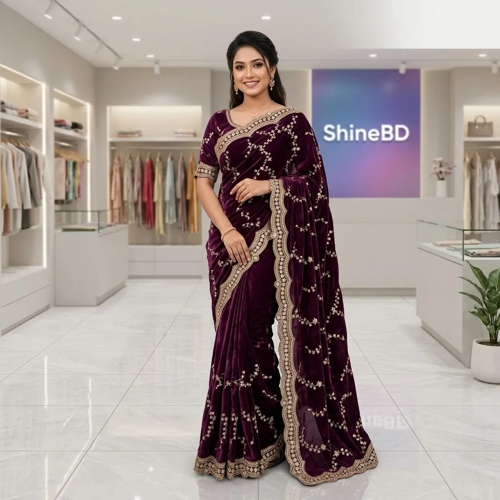 Indian Fendi Silk Saree Collection
