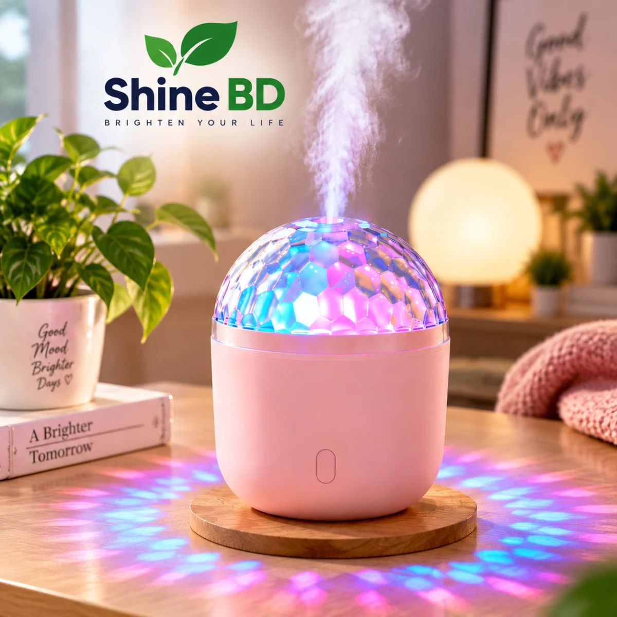 Crystal Projection Lamp Humidifier