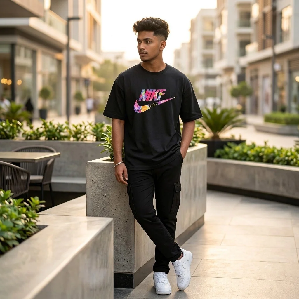 Stylish Drop Shoulder T-Shirt
