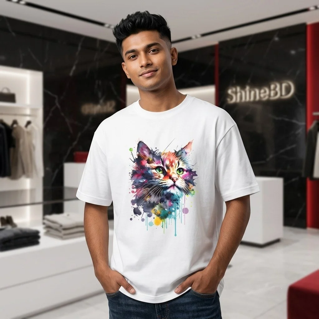 Stylish Drop Shoulder T-Shirt