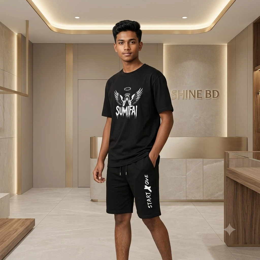 Mash T-Shirt and Short Pant Set