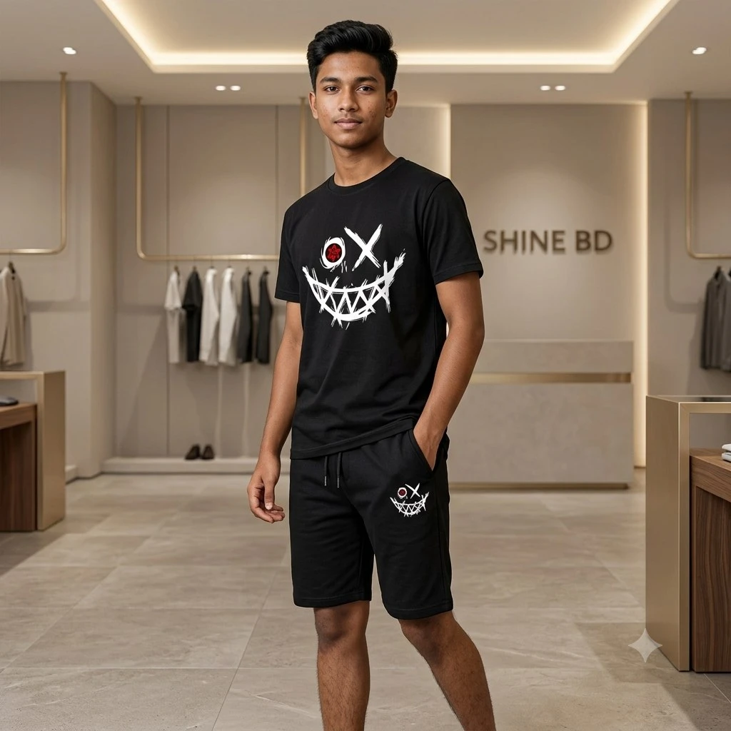 Mash T-Shirt and Short Pant Set