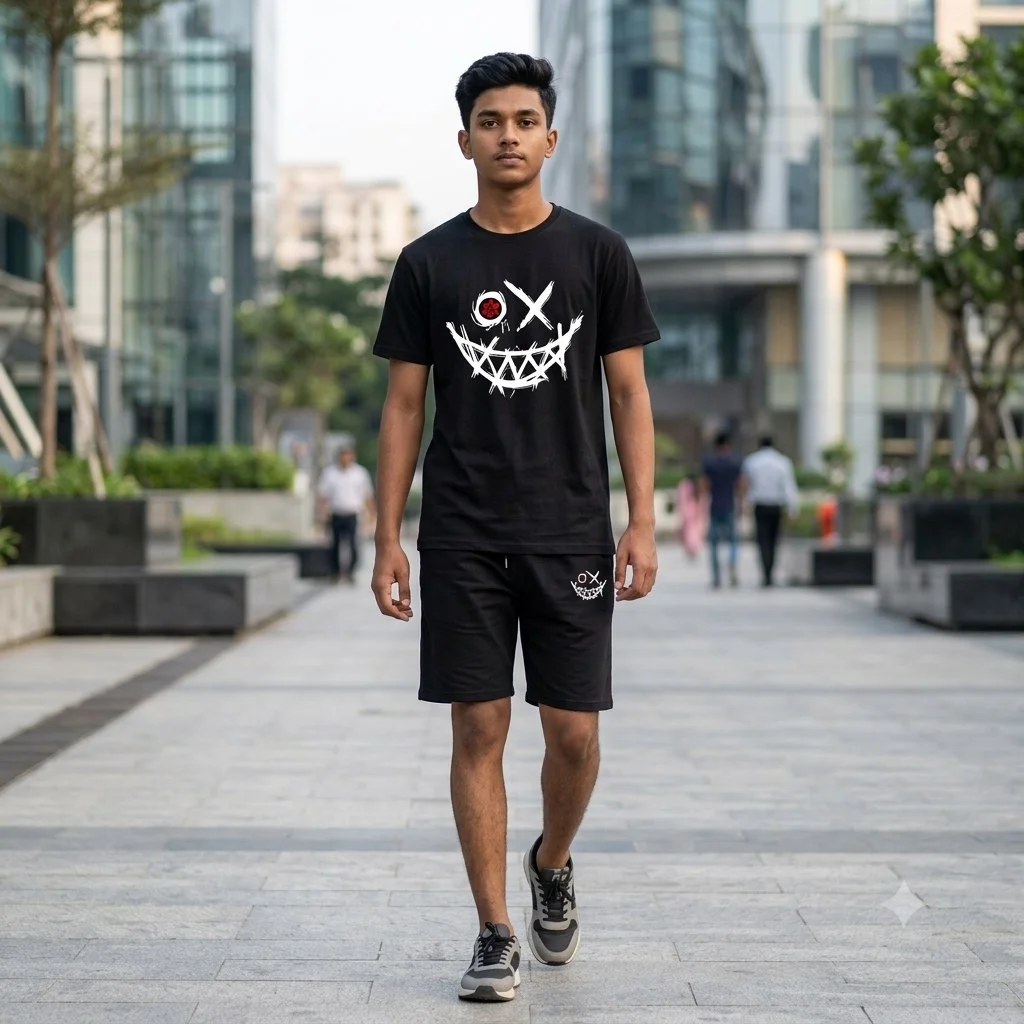 Mash T-Shirt and Short Pant Set