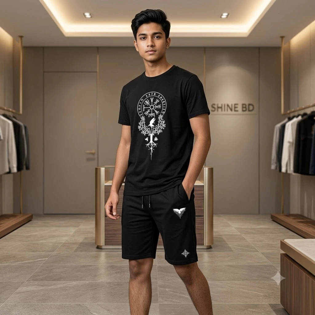 Mash T-Shirt and Short Pant Set