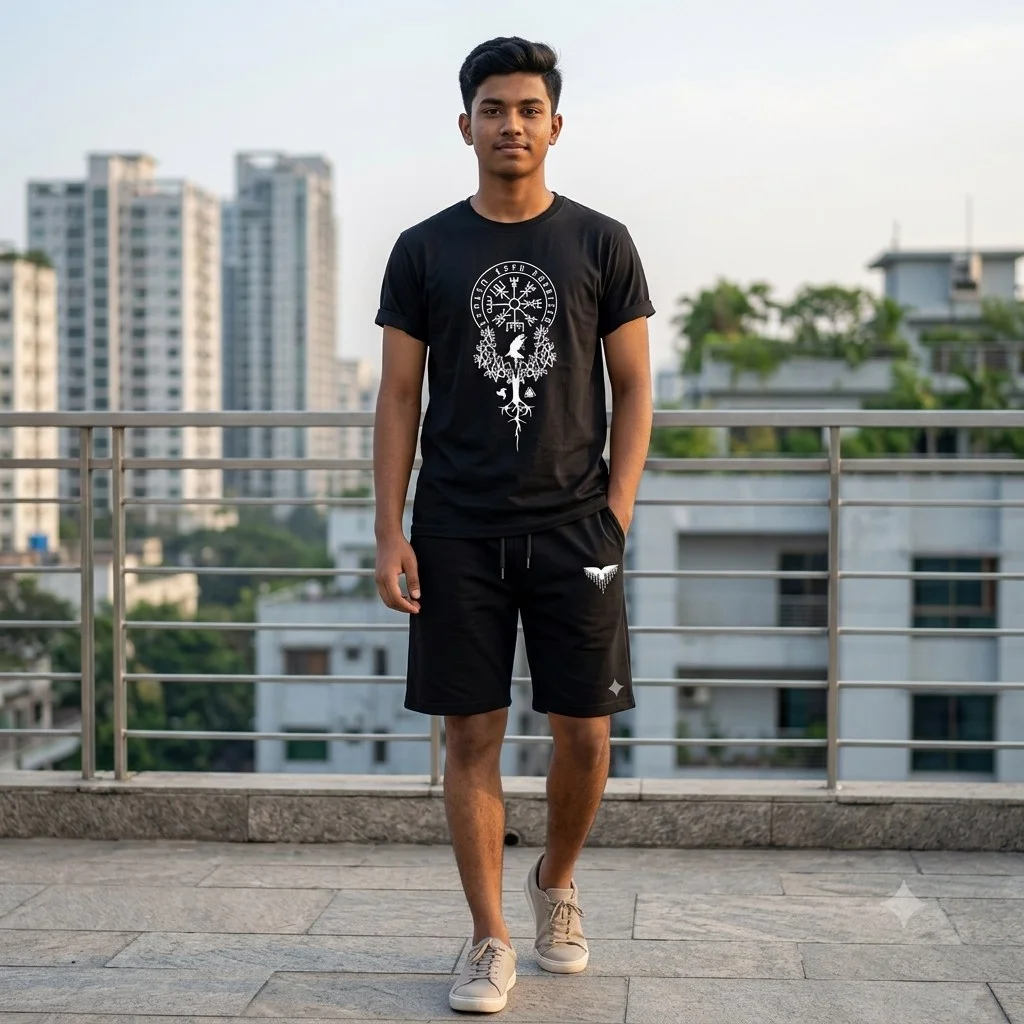 Mash T-Shirt and Short Pant Set