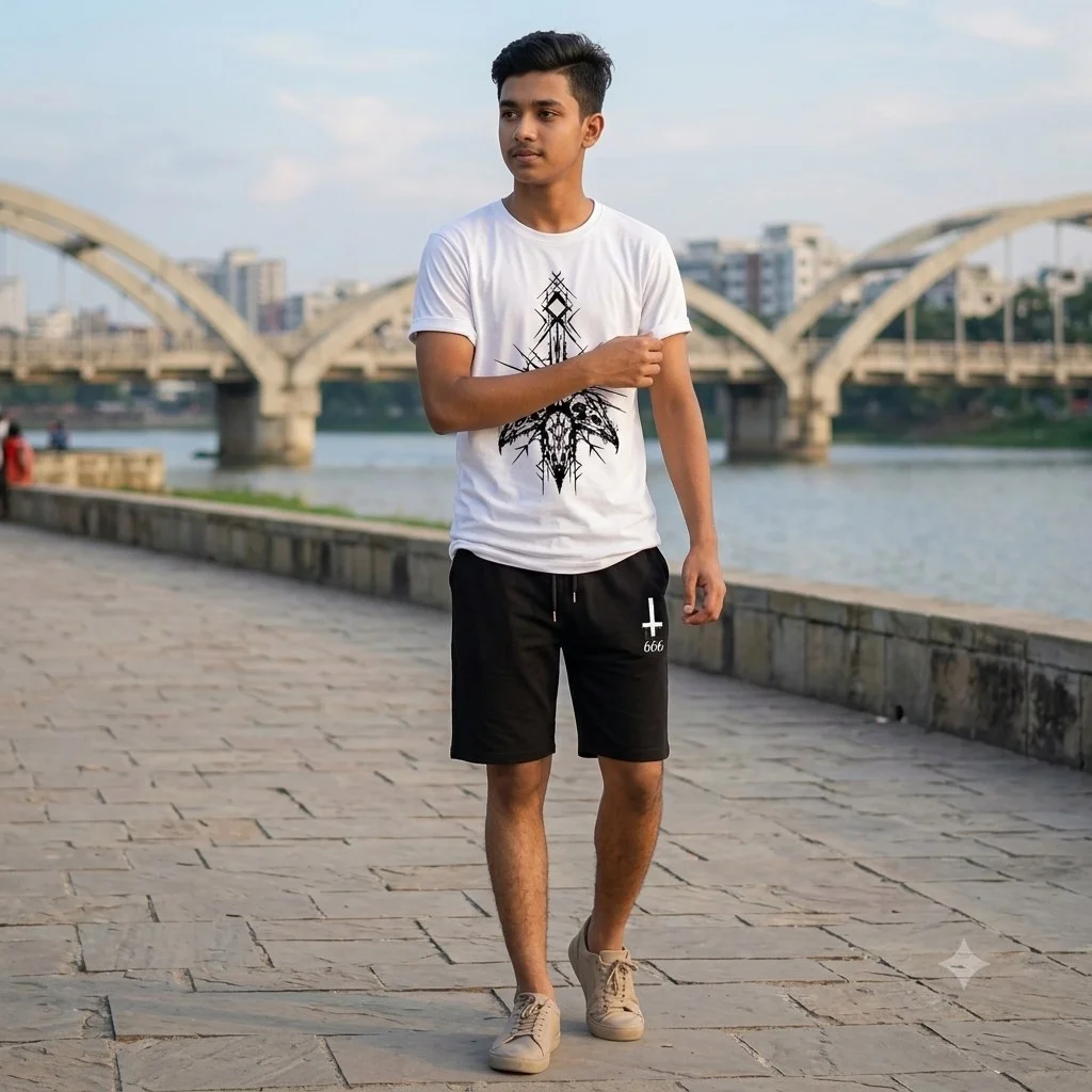 Mash T-Shirt and Short Pant Set