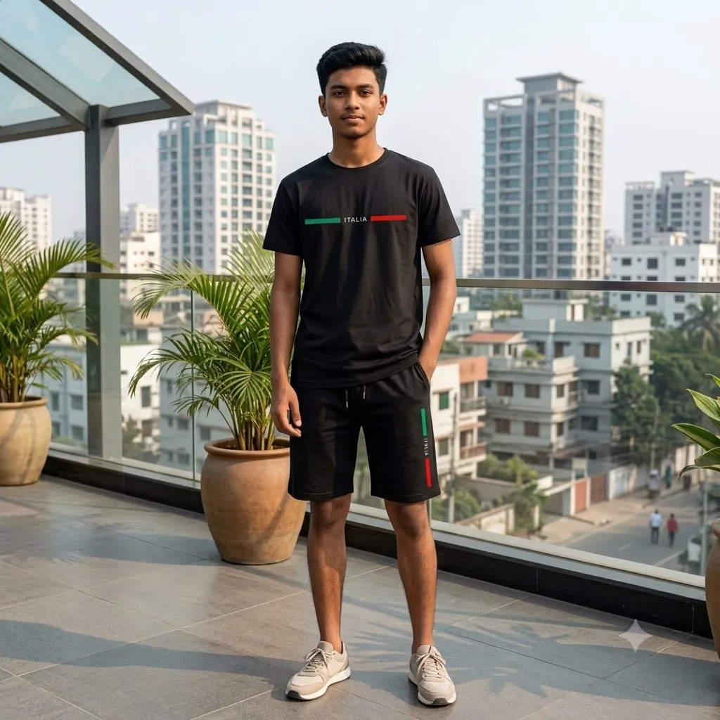 Mash T-Shirt and Short Pant Set