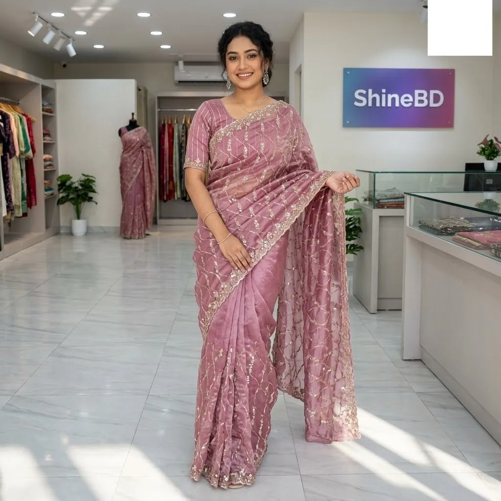 Indian Fendi Silk Saree Collection