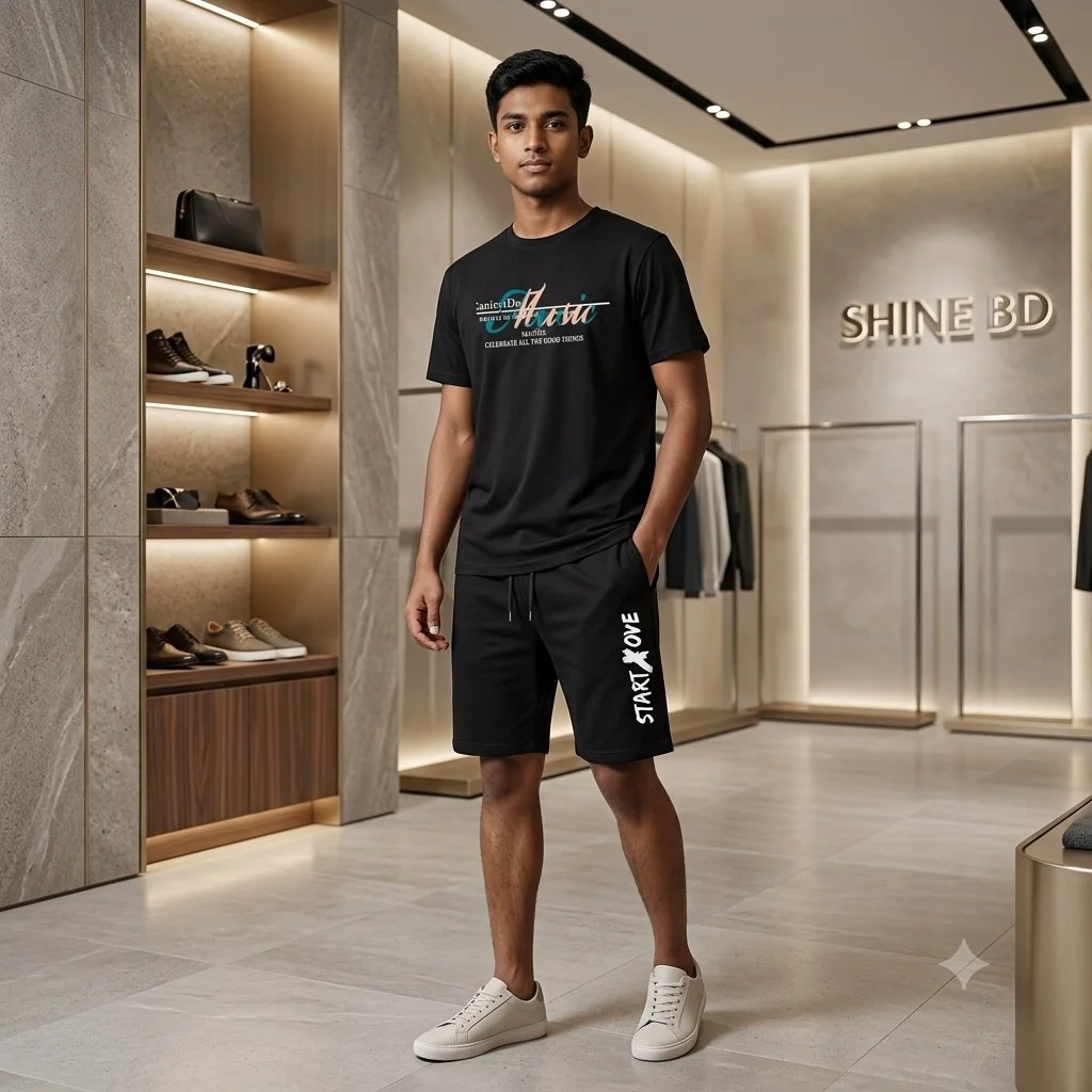 Mash T-Shirt and Short Pant Set
