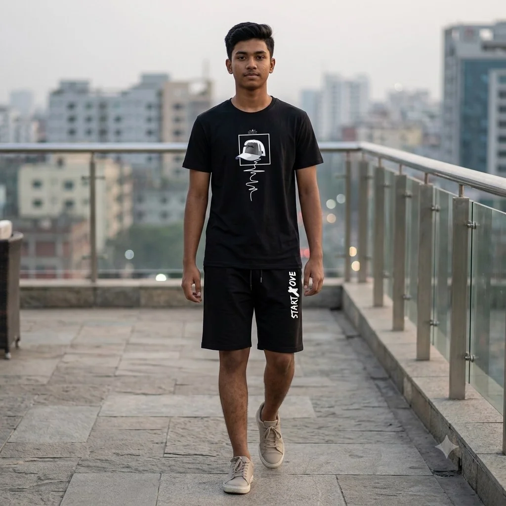 Mash T-Shirt and Short Pant Set