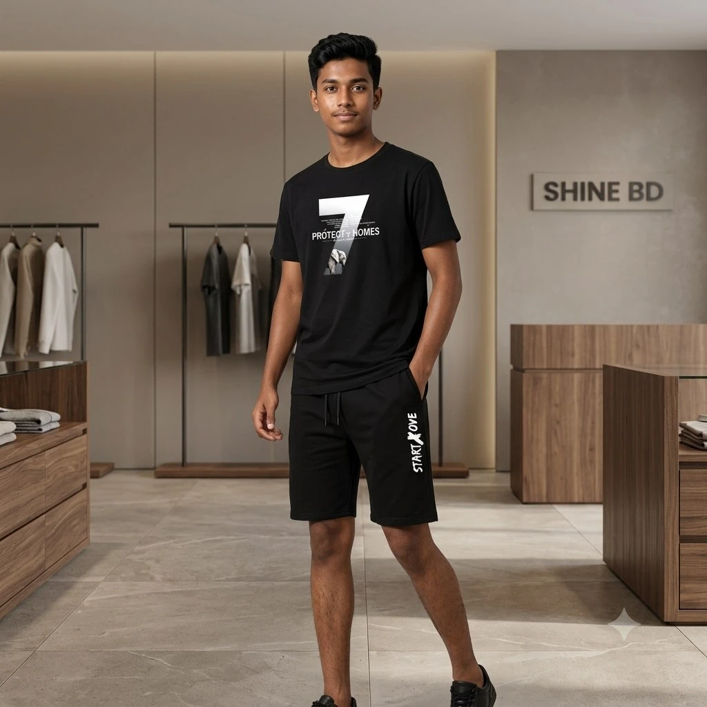 Mash T-Shirt and Short Pant Set