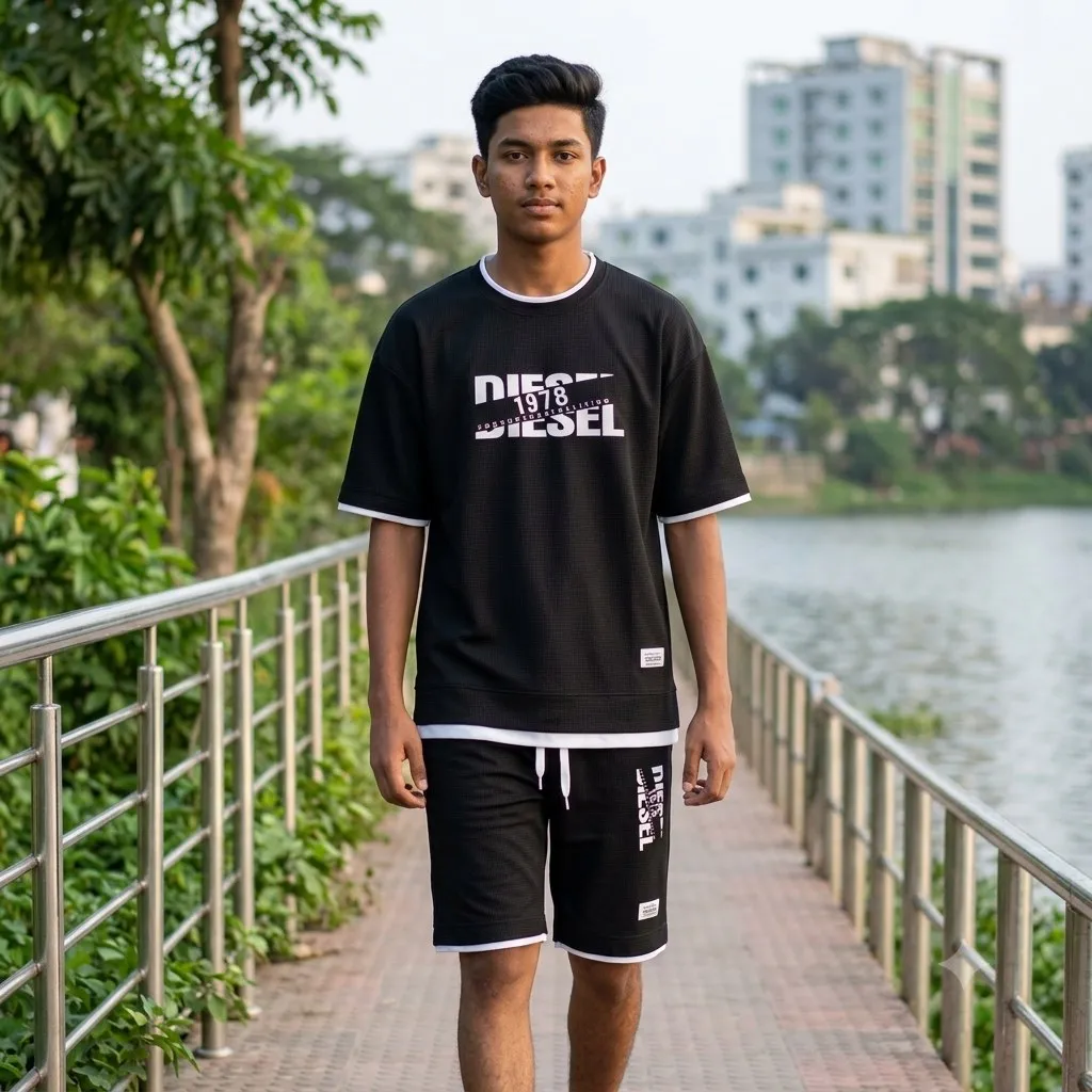 Mash T-Shirt and Short Pant Set
