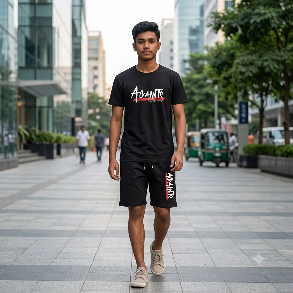 Mash T-Shirt and Short Pant Set