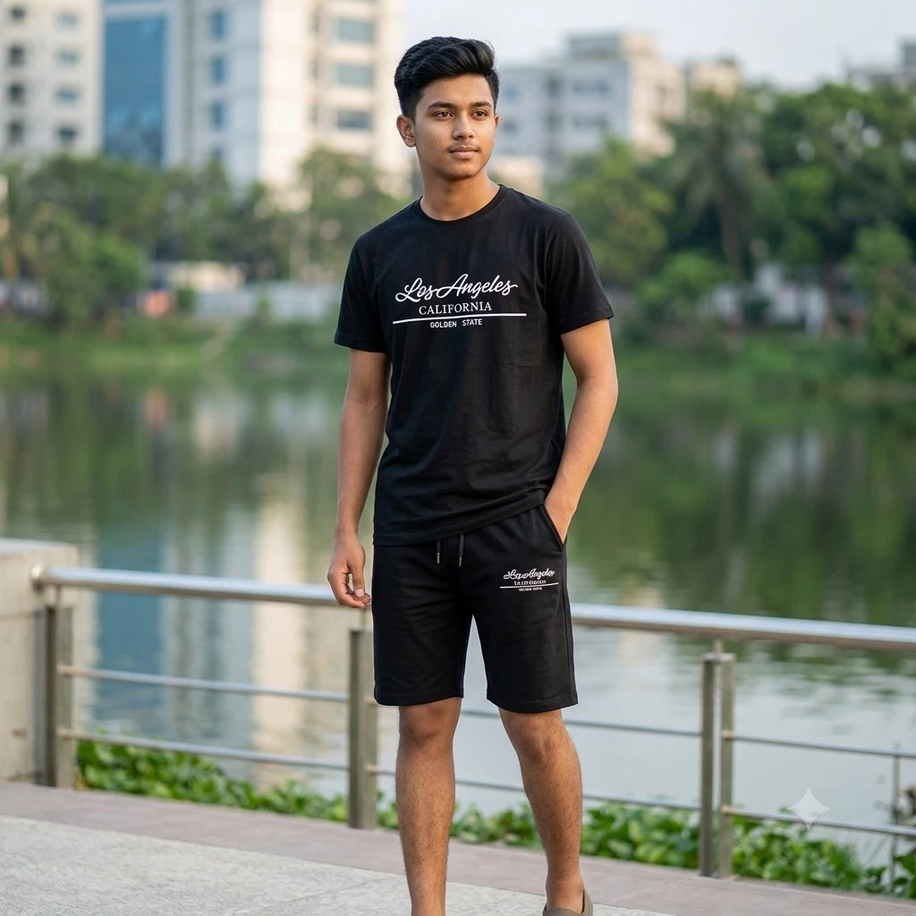 Mash T-Shirt and Short Pant Set