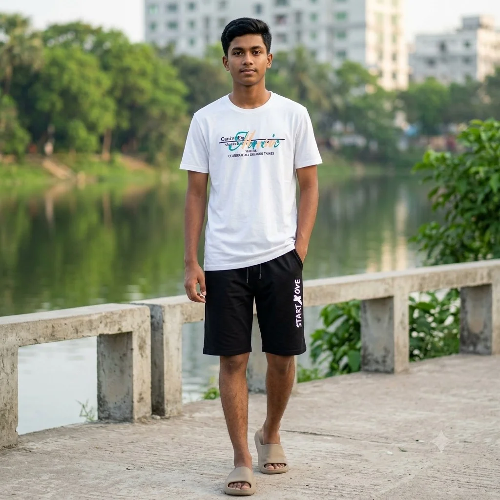 Mash T-Shirt and Short Pant Set