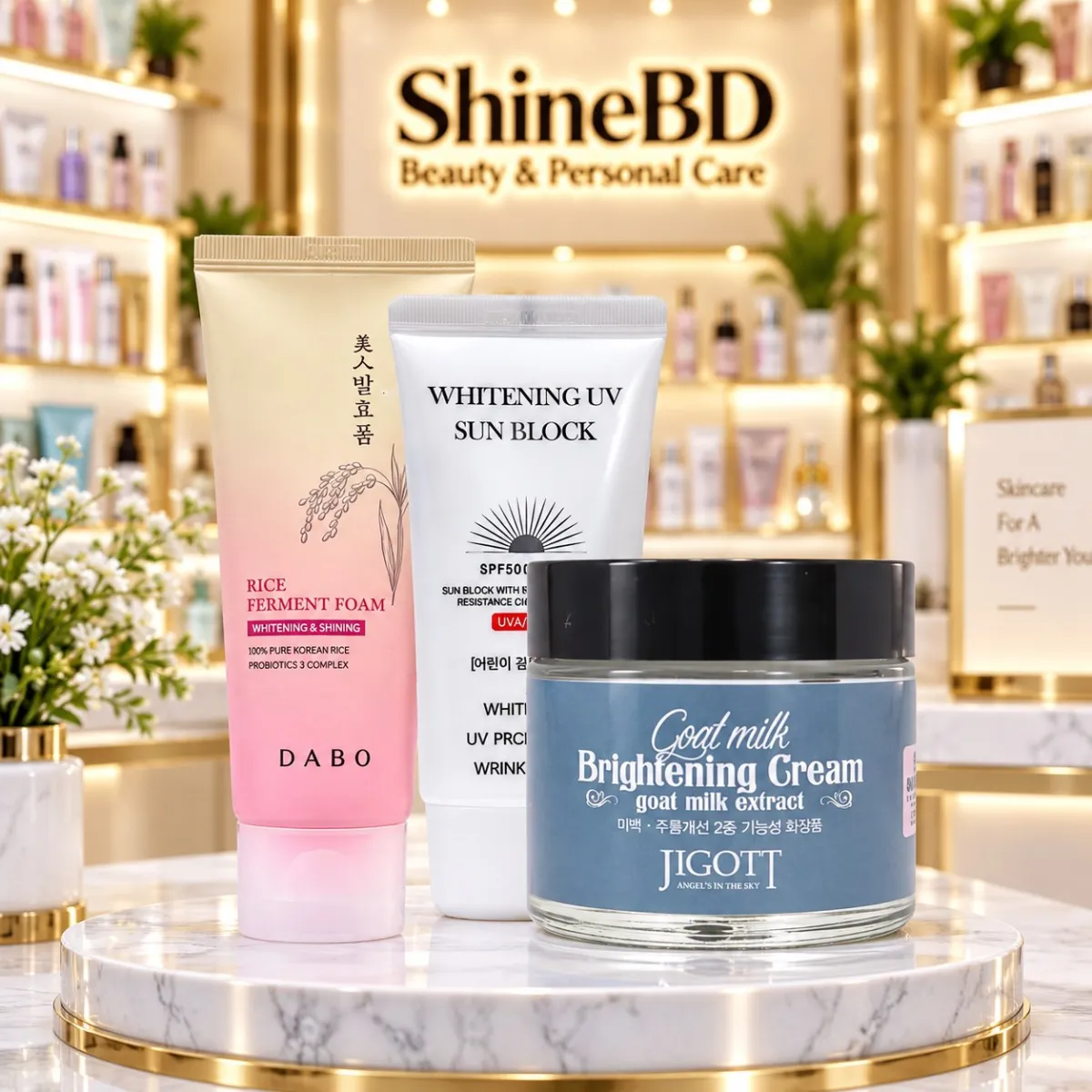 Whitening Care & Sun Protection Combo