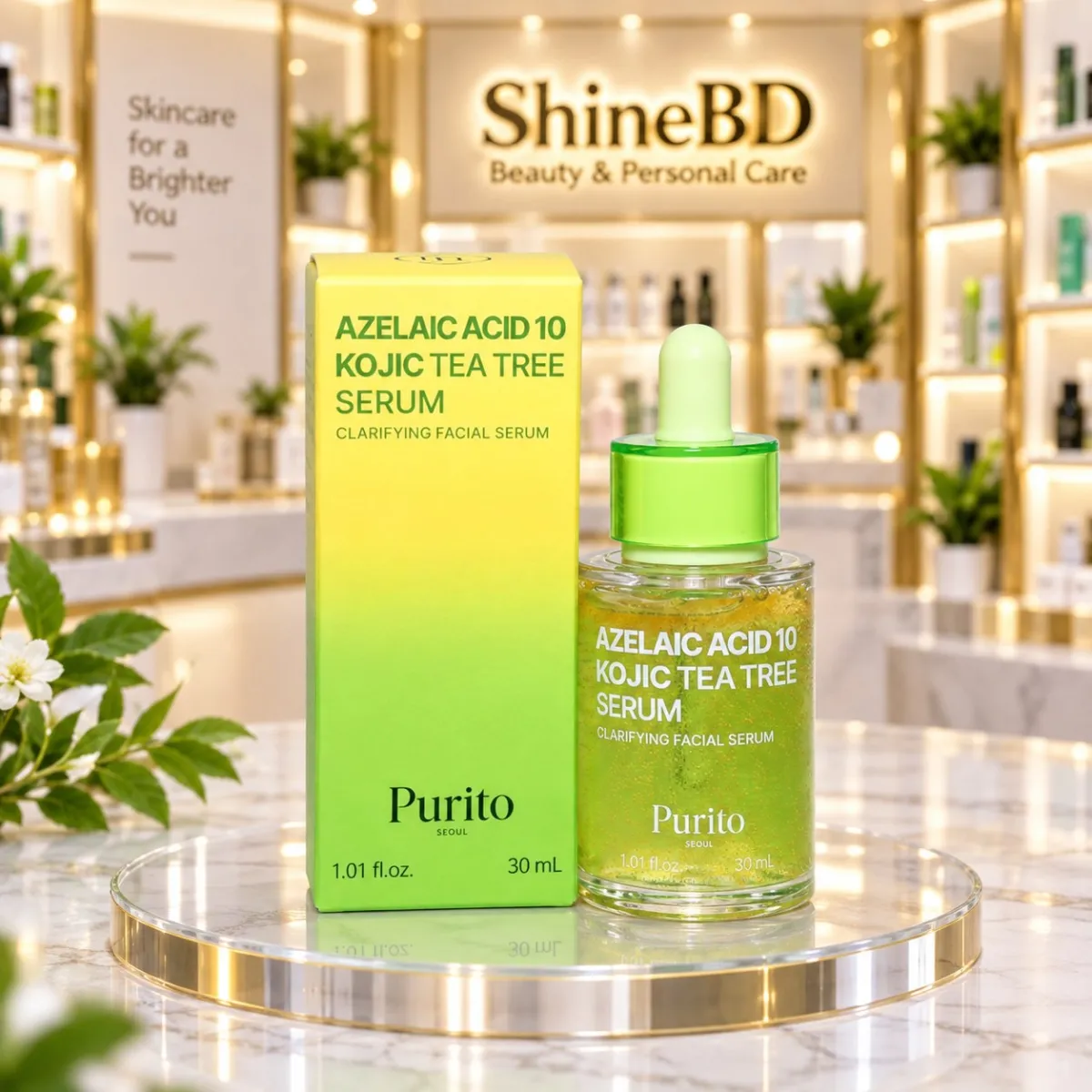 Purito Azelaic Acid 10 Kojic Tea Tree Serum