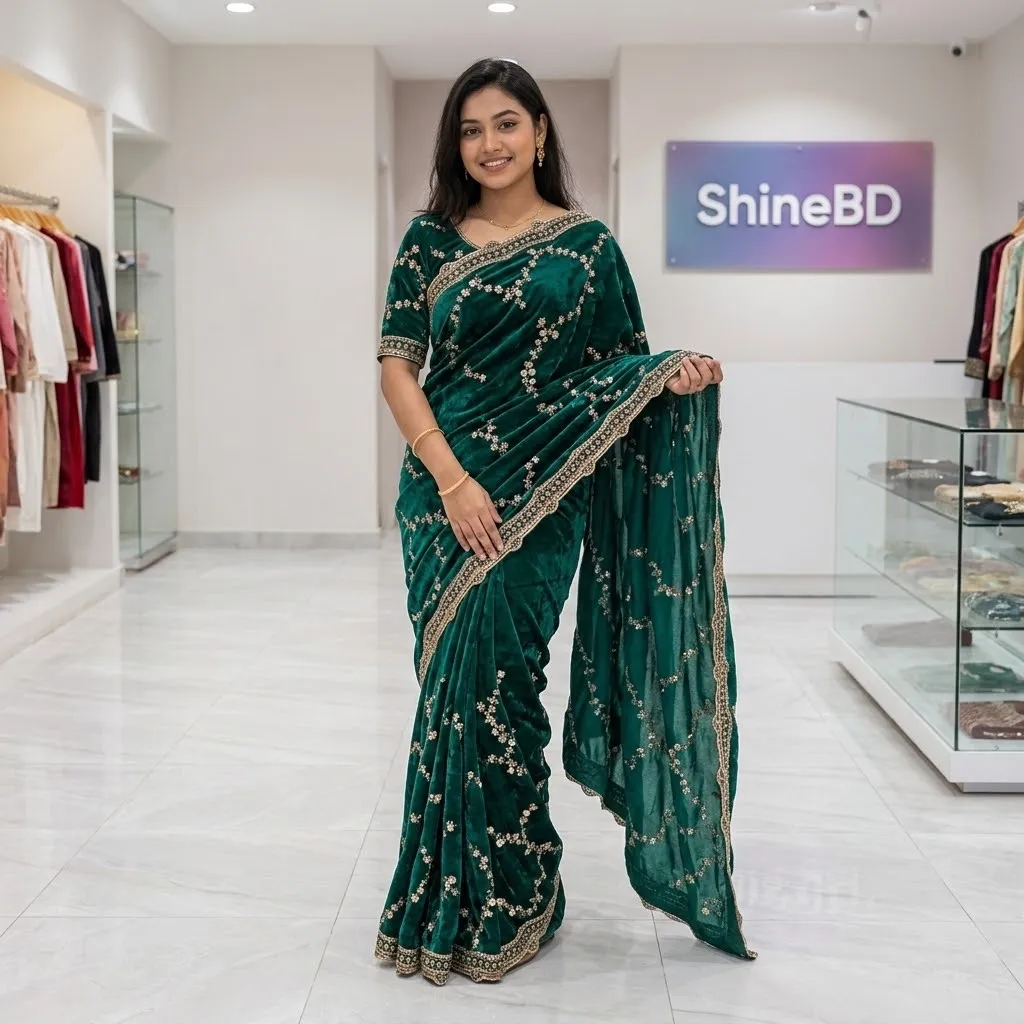 Indian Fendi Silk Saree Collection