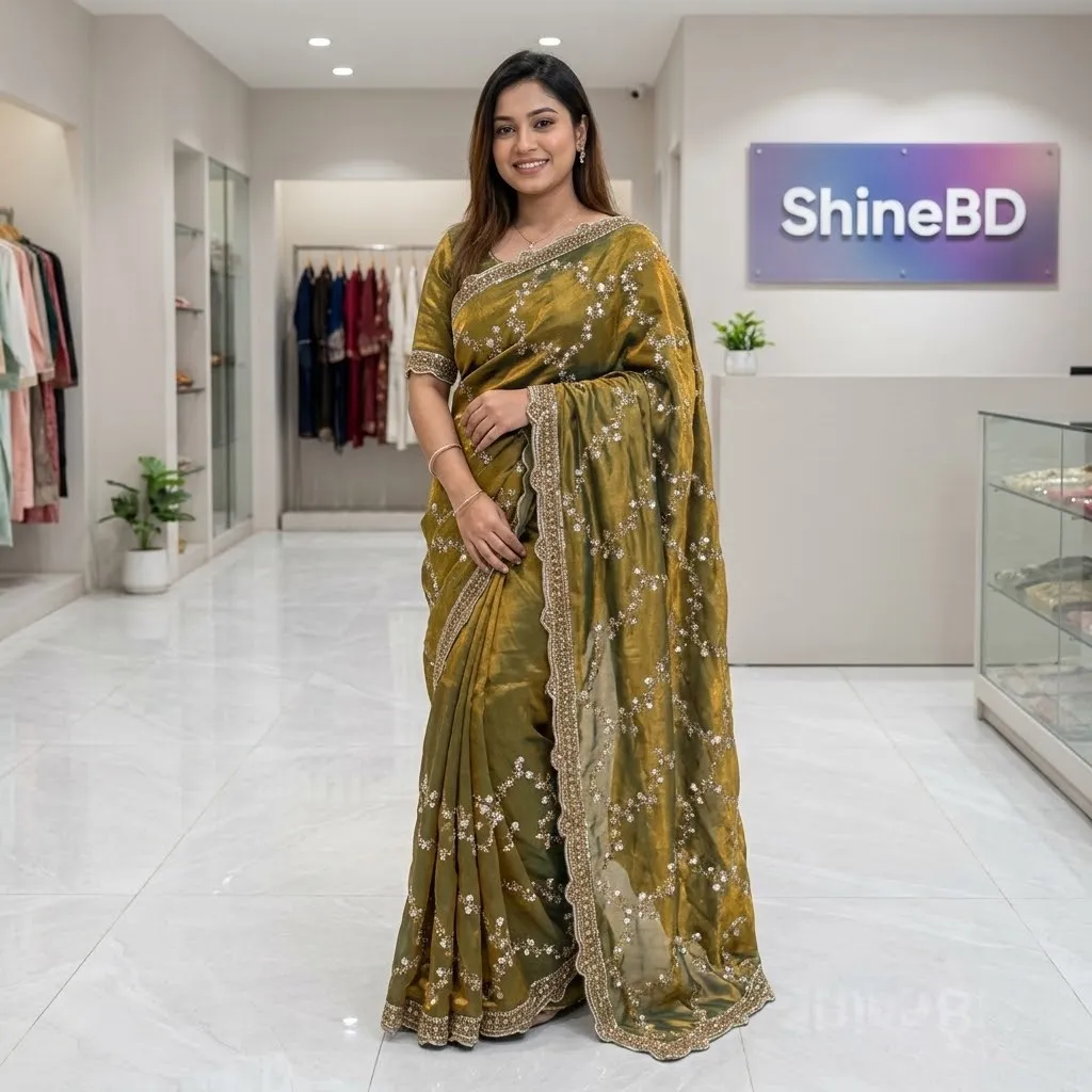 Indian Fendi Silk Saree Collection