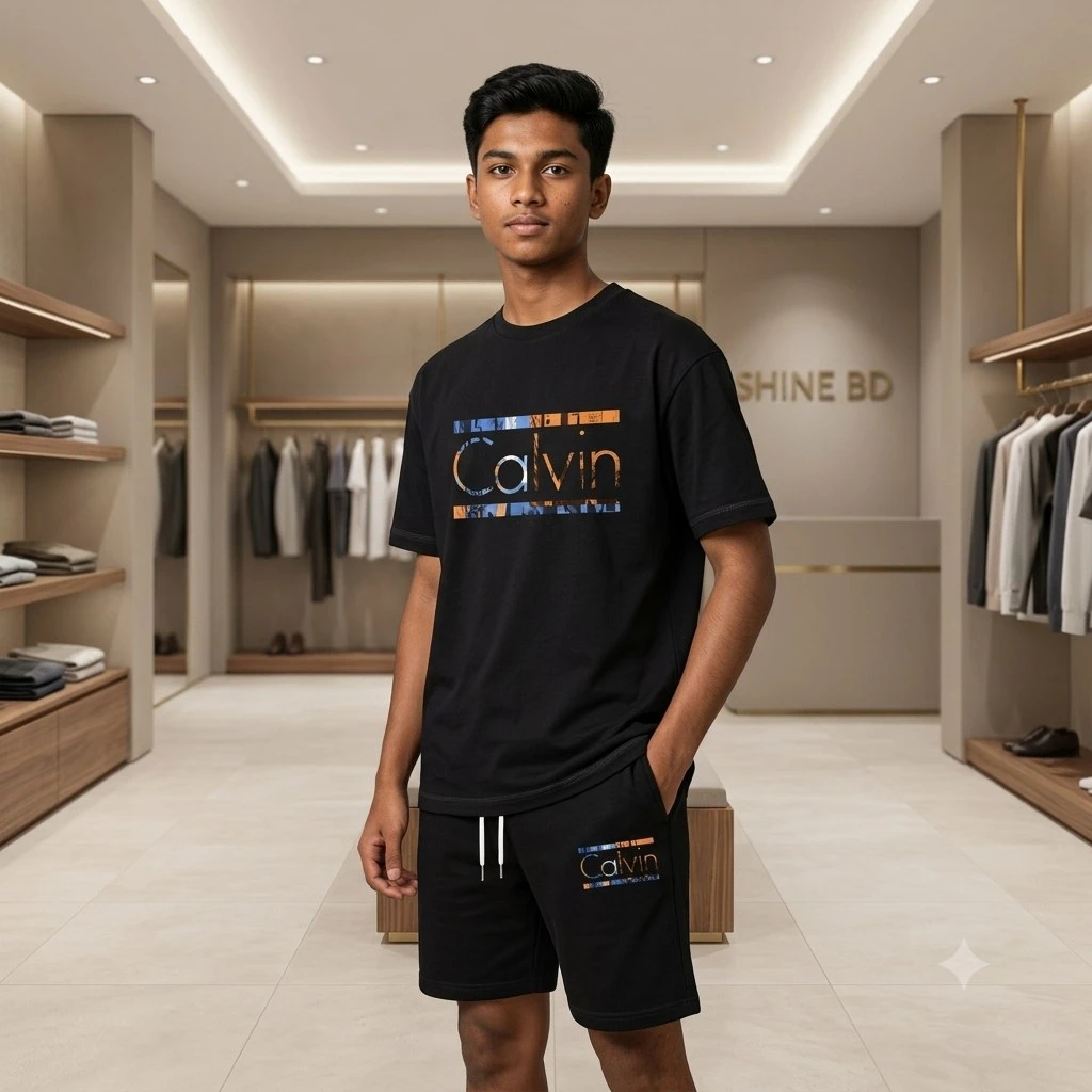 Premium Drop Shoulder T-Shirt & Pant Combo