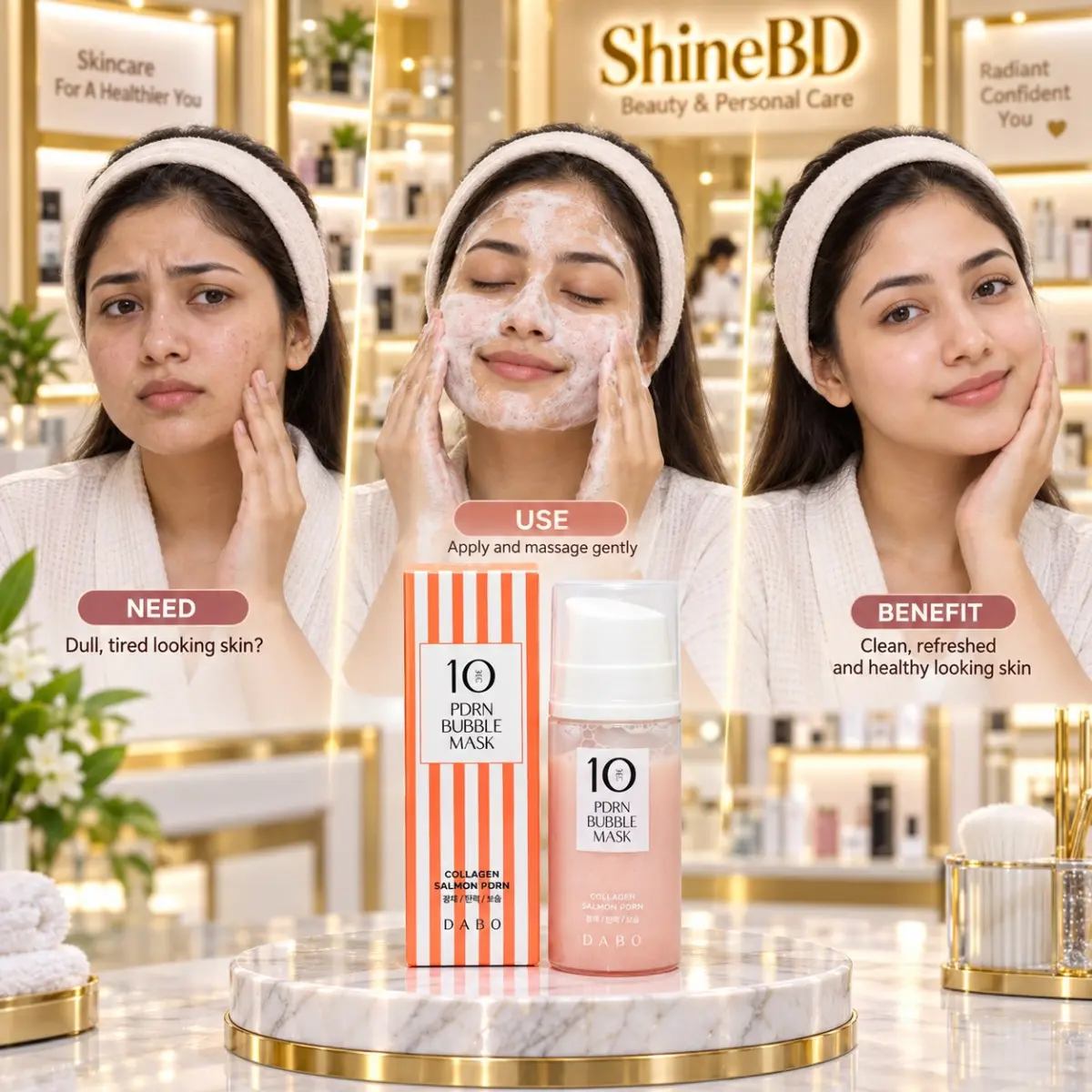 Dabo 10 - Second PDRN Bubble Collagen Mask