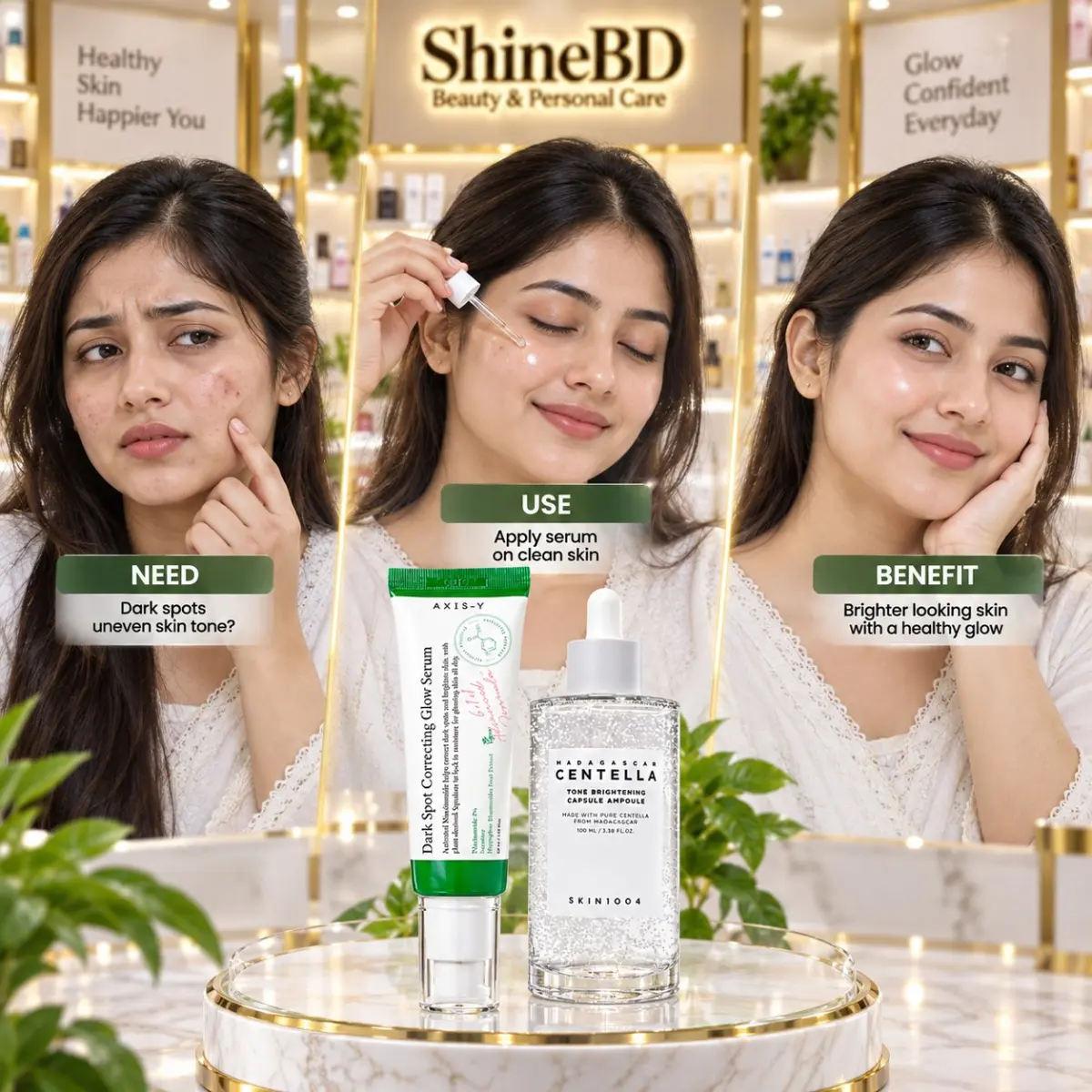 Dark Spot & Brightening Combo for Glowing Skin