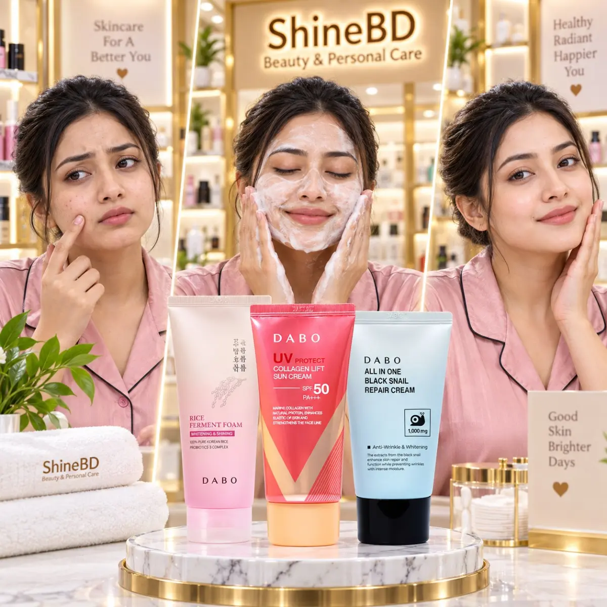 DABO Brightening & Repair Skincare Combo