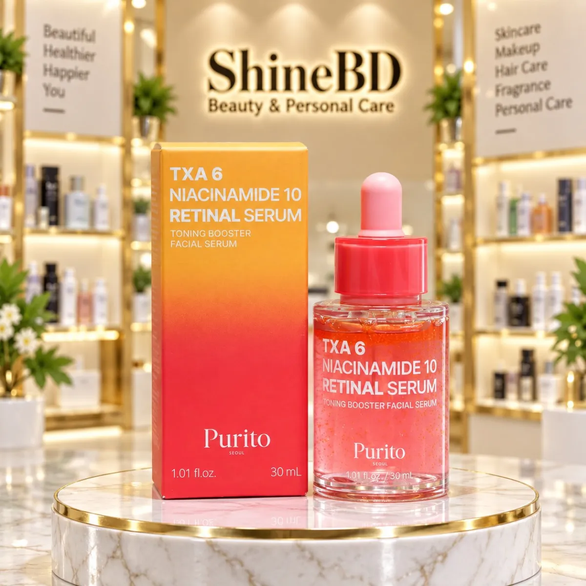 Purito Txa 6 Niacinamide 10 Retinal Serum
