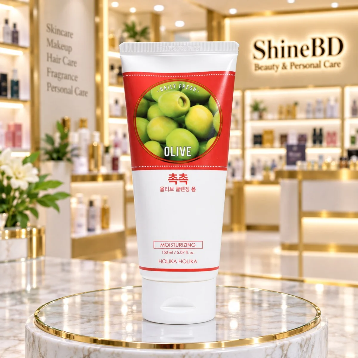 Holika Holika Daily Fresh Olive Cleansing Foam