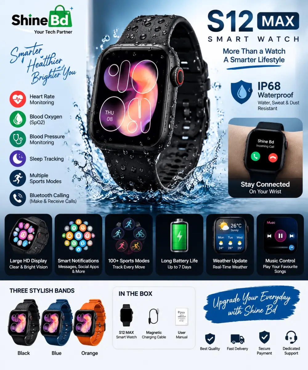 S12 MAX Smart Watch