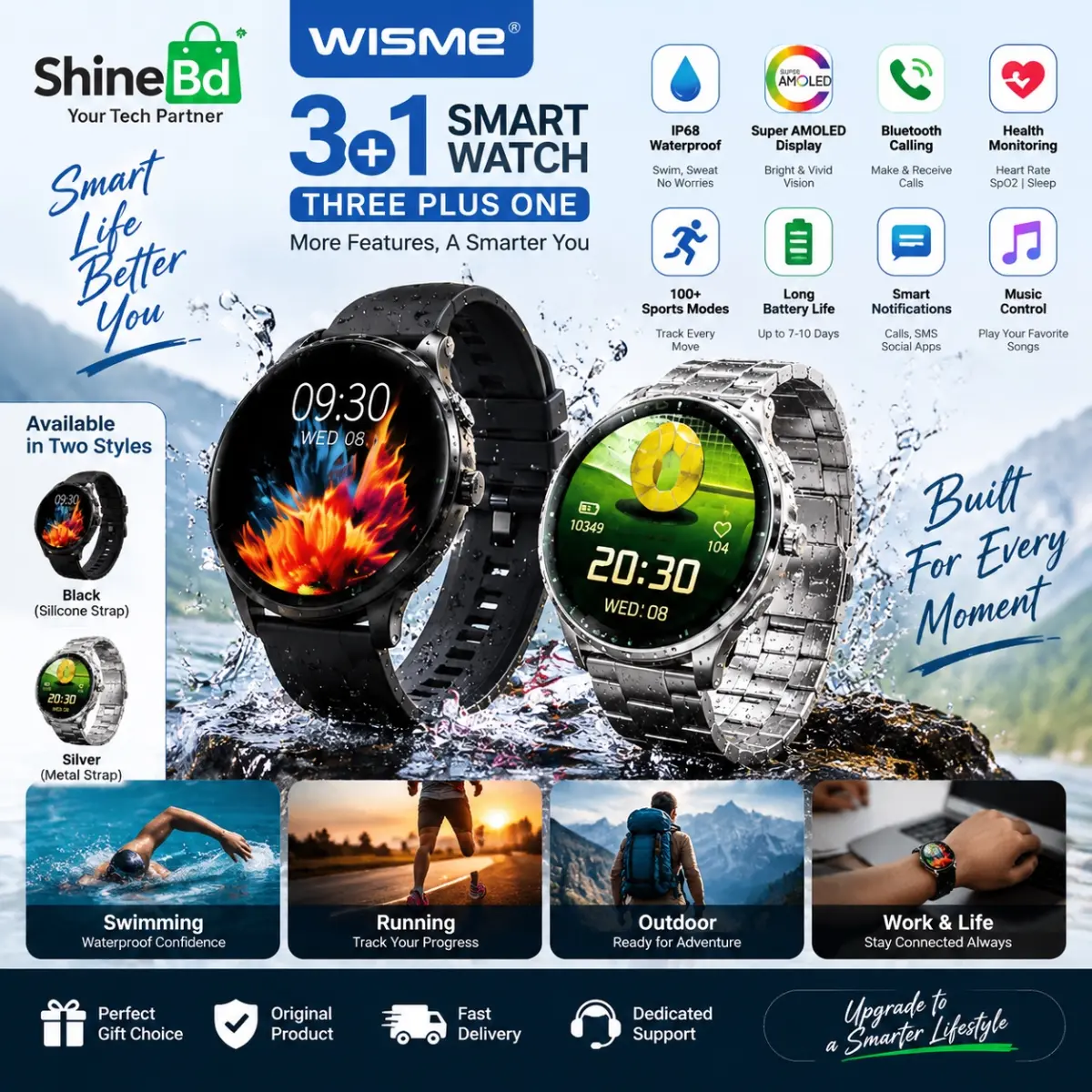 WISME - X57 Ultra - thin Waterproof Watch
