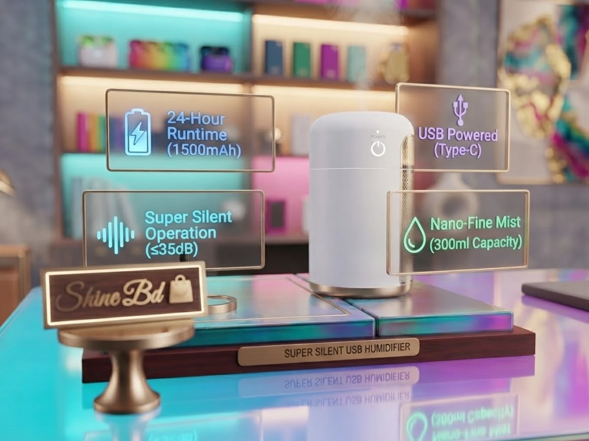 SUPER SILENT USB HUMIDIFIER