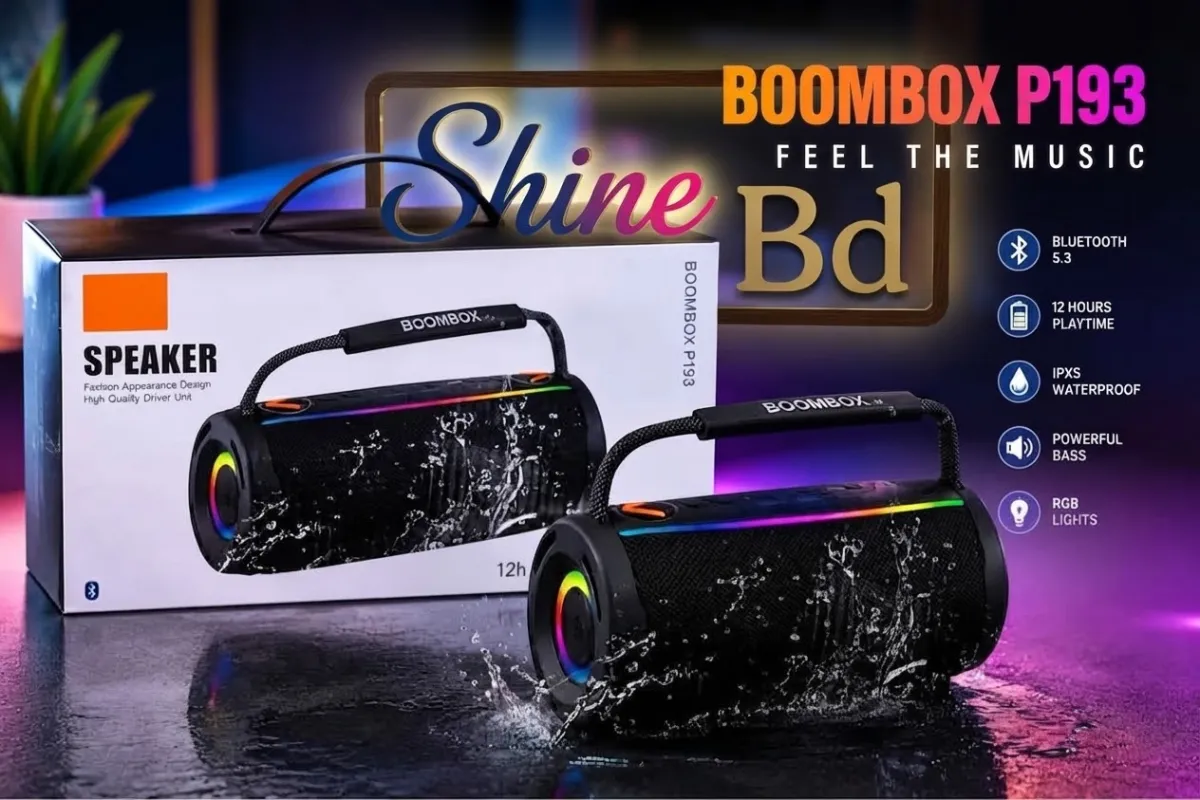 BOOMBOX P193 Portable Bluetooth Speaker