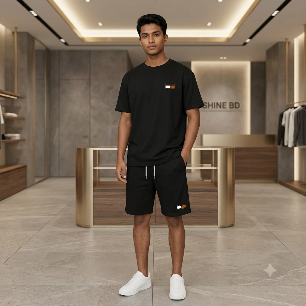 Premium Drop Shoulder T-Shirt & Pant Combo