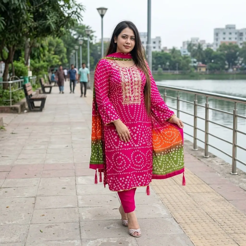 Chunri boutique 3 pcs dress