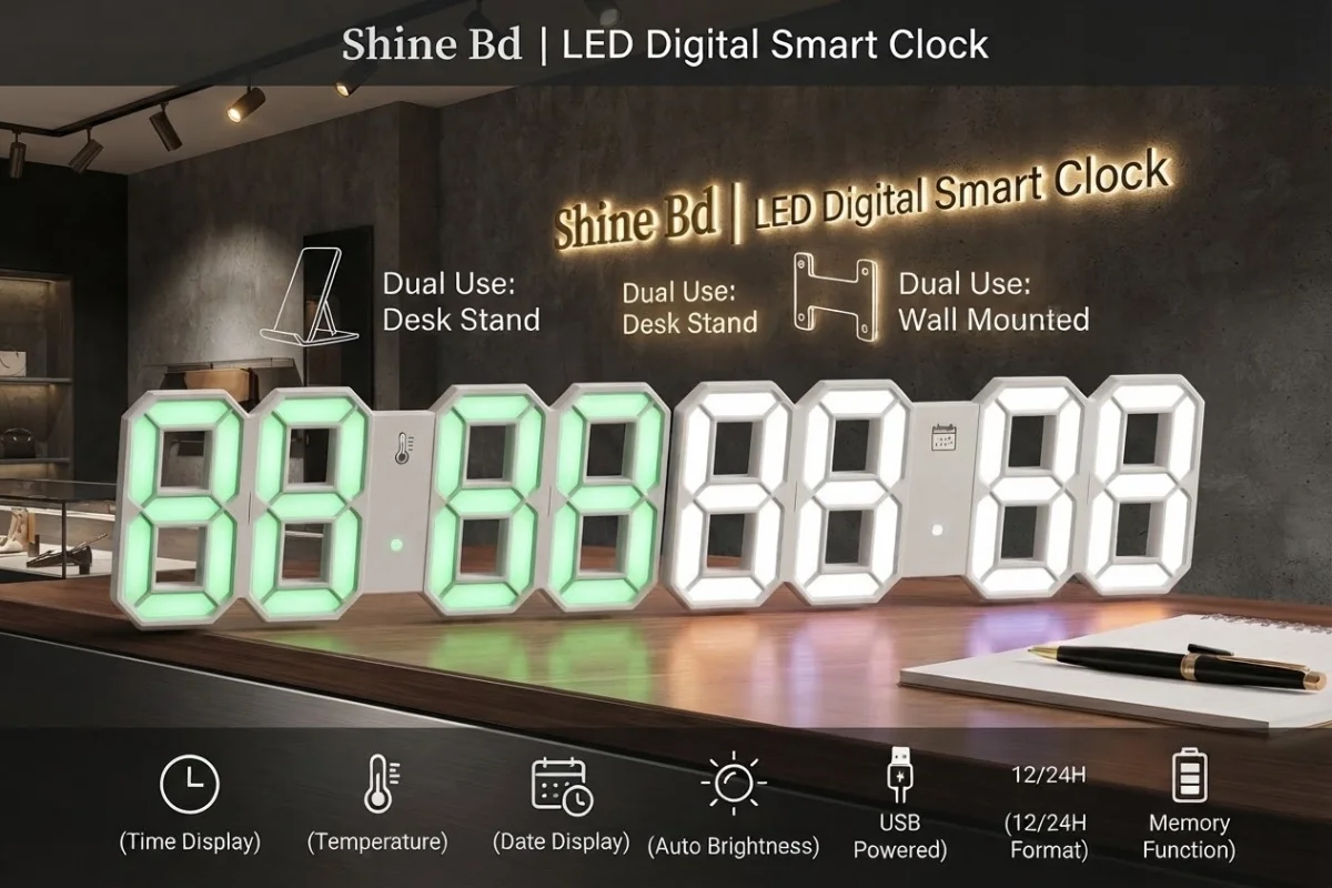 LED Digital Smart Clock