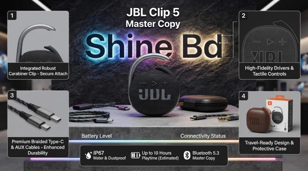 JBL Clip 5 master copy