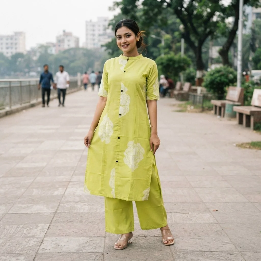Readymade Two Piece Kurti