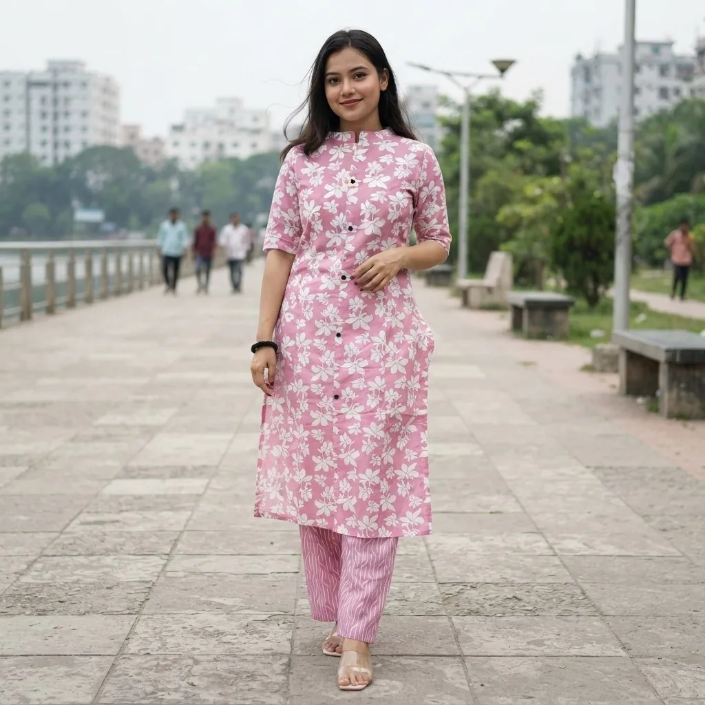 Readymade Two Piece Kurti