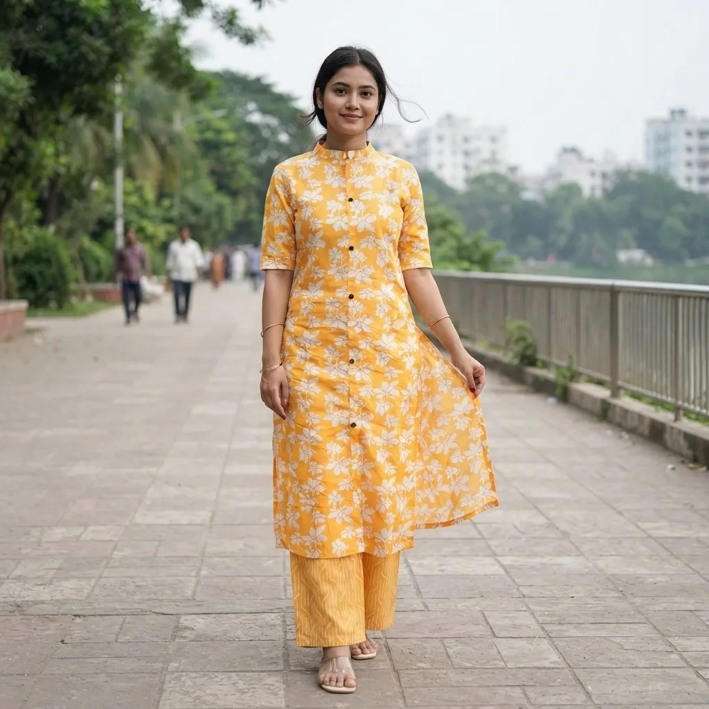 Readymade Two Piece Kurti