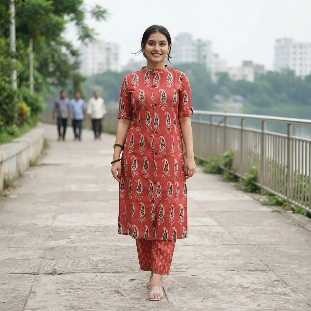 Readymade Two Piece Kurti